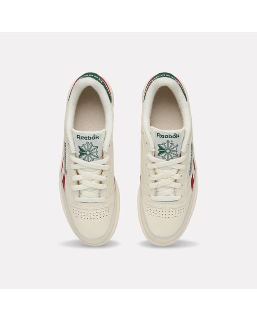 Reebok White Club C Revenge Sneakers