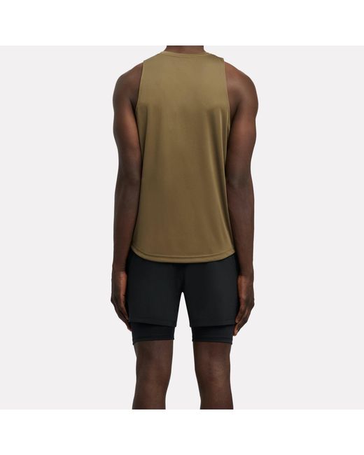 Reebok Green Id Basketball Tank