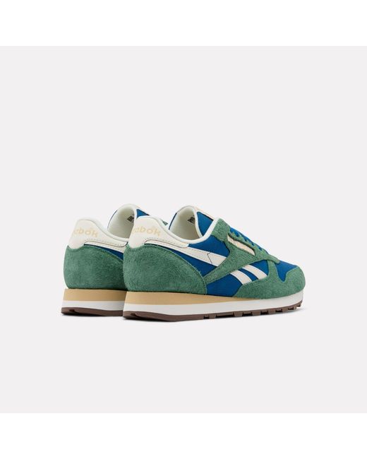 Reebok Blue Classic Leather Sneakers