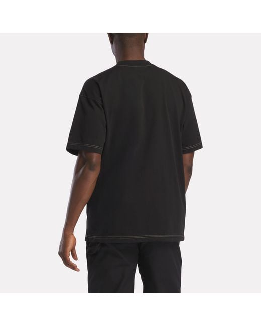 Reebok Black Workwear Graphic T-Shirt