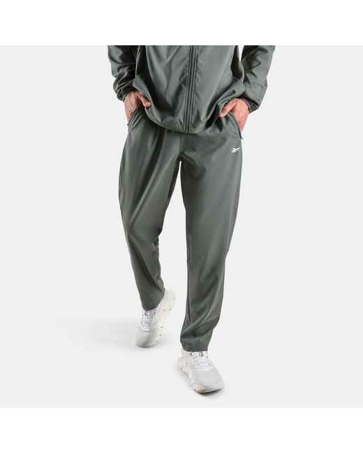 Reebok Id Train Geweven Jogger Broek, Afmeting in het Gray voor heren