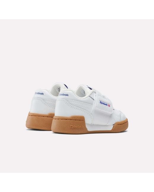 Reebok White Workout Plus Shoes