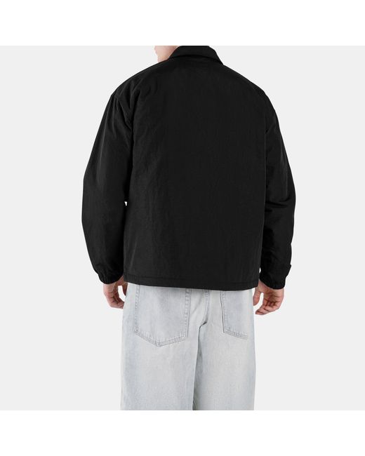Reebok Black Alt Sport Nylon Coach Shirt