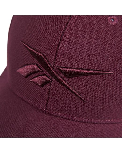 Reebok Purple Vector Baseball Cap