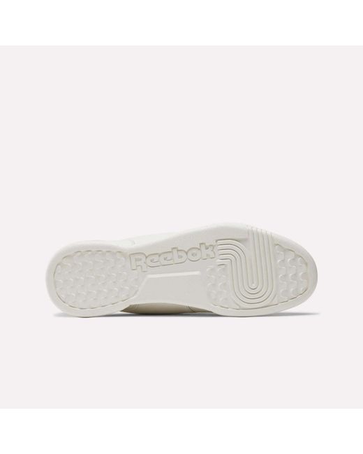 Reebok White Workout Plus Trainers