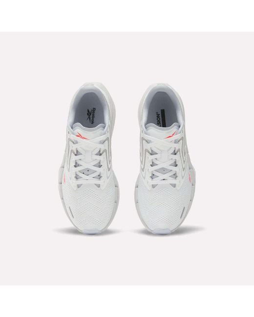 Reebok White Floatzig Tread Running Shoes