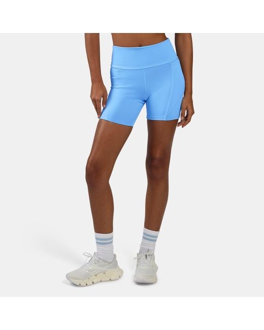 Reebok Blue Lux High Rise Bike Short