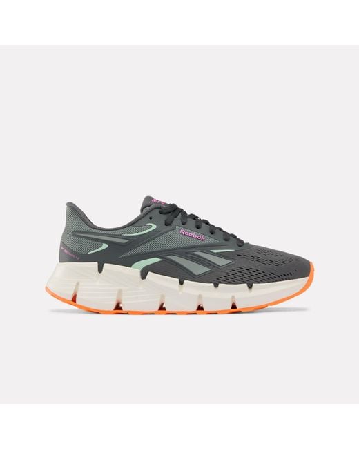 Reebok Gray Zig Dynamica 6 Running Shoes