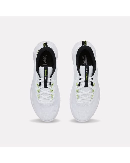 Reebok White Fluxlite Ii Shoes for men