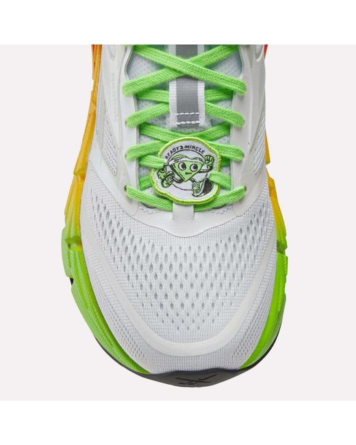Reebok Yellow Floatzig 2 Solemates Running Shoes