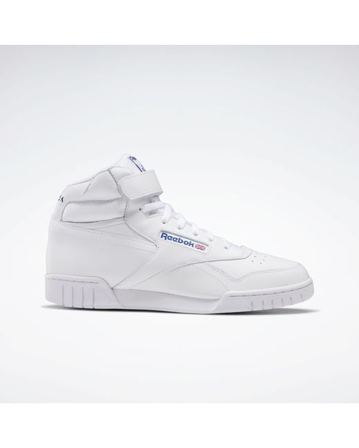 Reebok White Exofit Hi Sneakers
