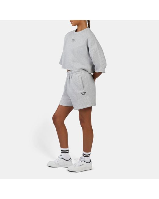 Short Wardrobe Essentials, Taille Reebok en coloris White