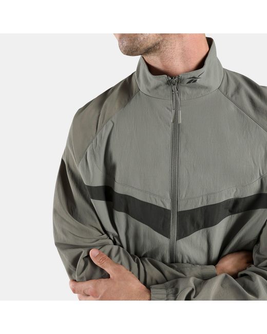 Reebok Gray Rbk.Basketball Track Top
