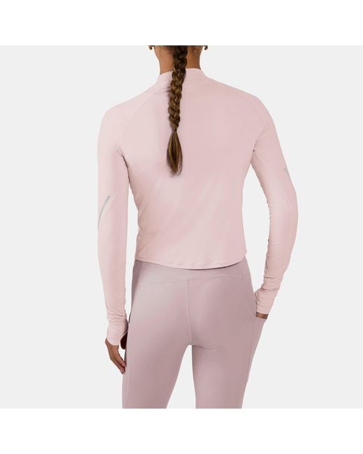 Reebok Pink Lux Speed Long Sleeve Top