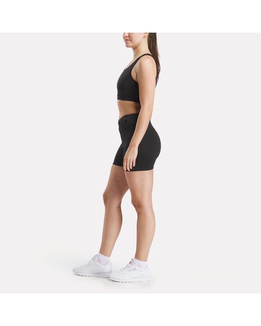 Reebok Black Core High-Rise Shorts