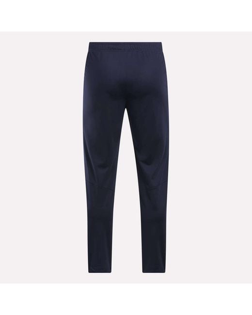 Reebok Blue Train Knit Pants for men