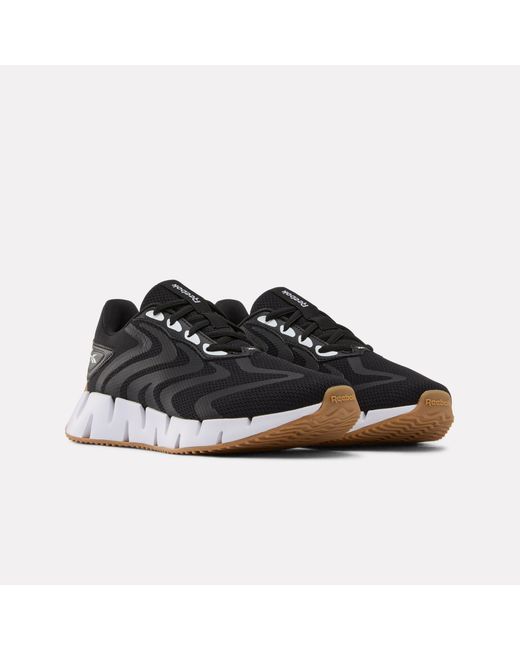 Reebok Black Zig Rise Running Shoes, Lee 1