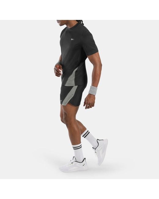 Reebok Black Id Run 5" Shorts