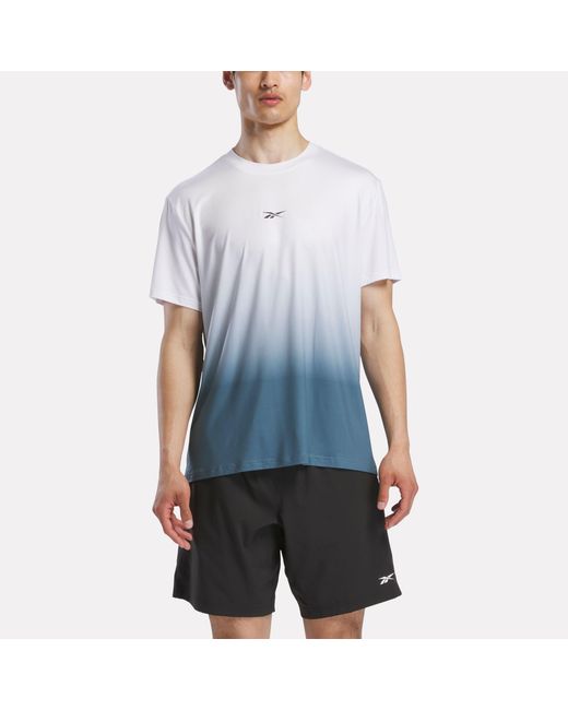 Reebok Blue Athlete Speed Ombre T-Shirt