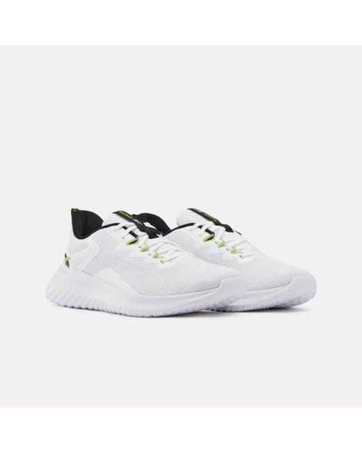 Reebok White Fluxlite Ii Shoes for men