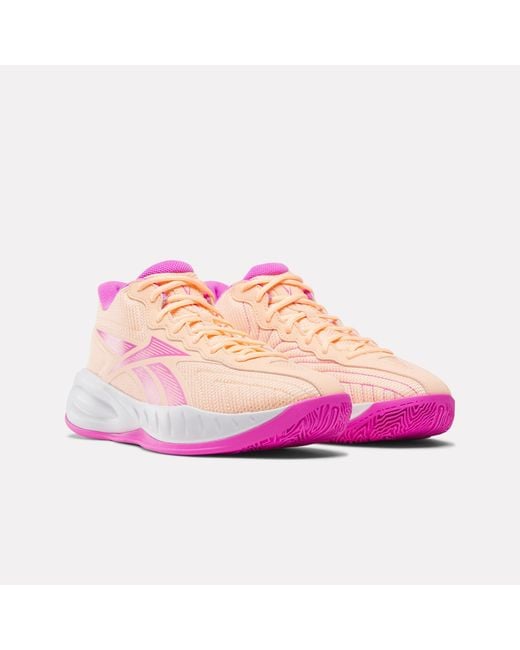 Reebok Pink Press Basketball Shoes