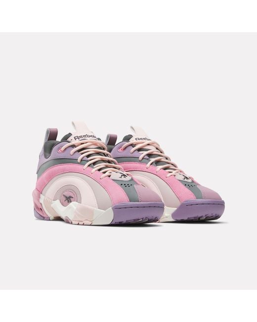 Reebok Pink Shaqnosis Low Shoes