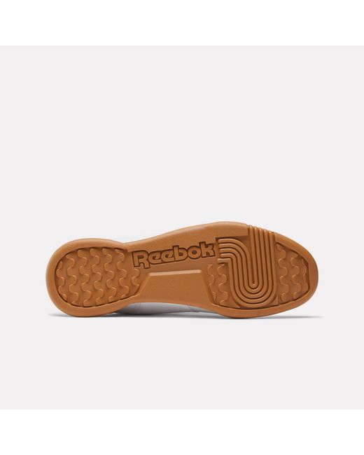 Reebok White Workout Plus Junior Shoes