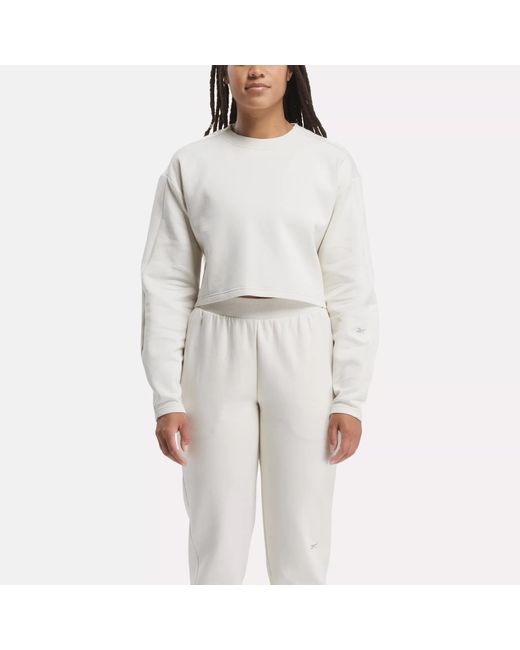 Reebok Gray Active Collective Dreamblend Mid-layer Sweatshirt