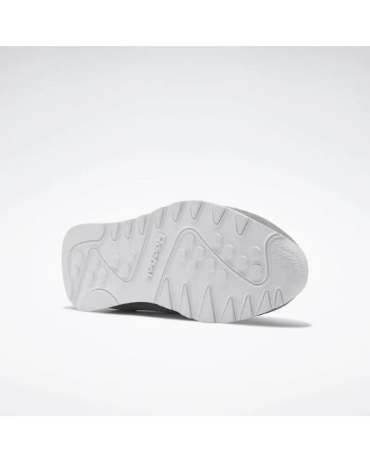 Reebok Gray Classic Nylon Trainers