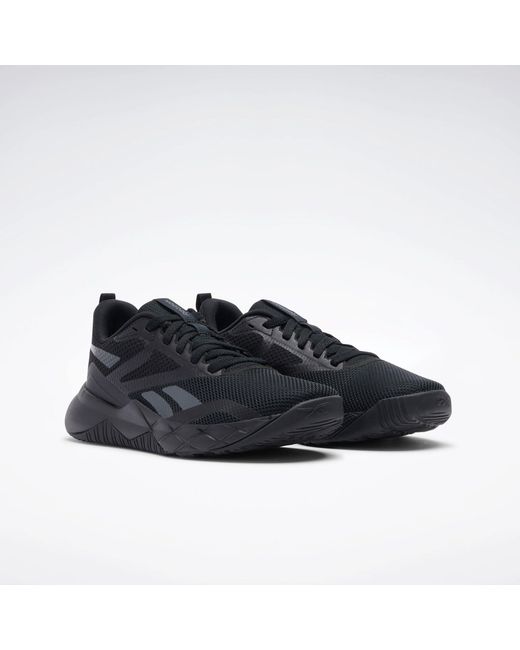 Reebok Blue Nfx Trainer Shoes