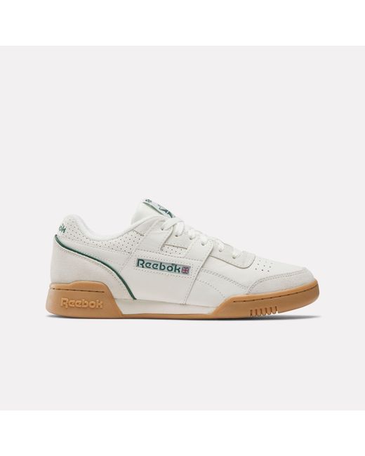 Reebok White Workout Plus Trainers