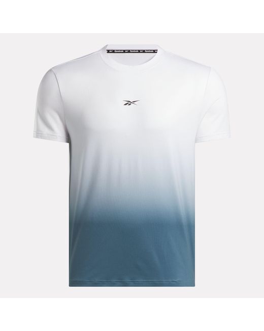 Reebok Blue Athlete Speed Ombre T-Shirt