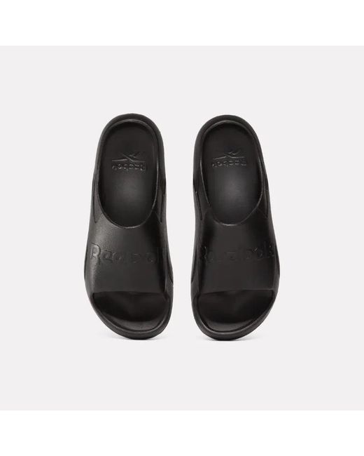 Reebok Black Clean Slides, Größe