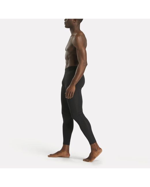 Reebok Black Id Train Compression Tights