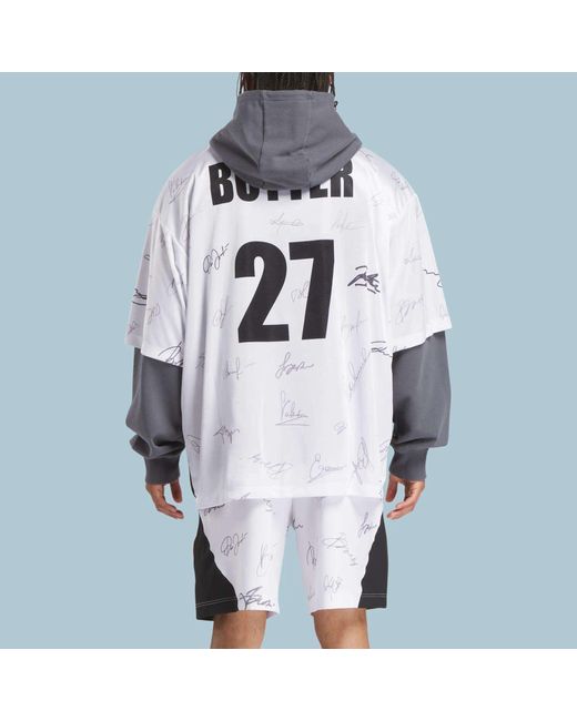 Reebok Blue X Botter Ltd Soccer Hybrid Hoodie for men