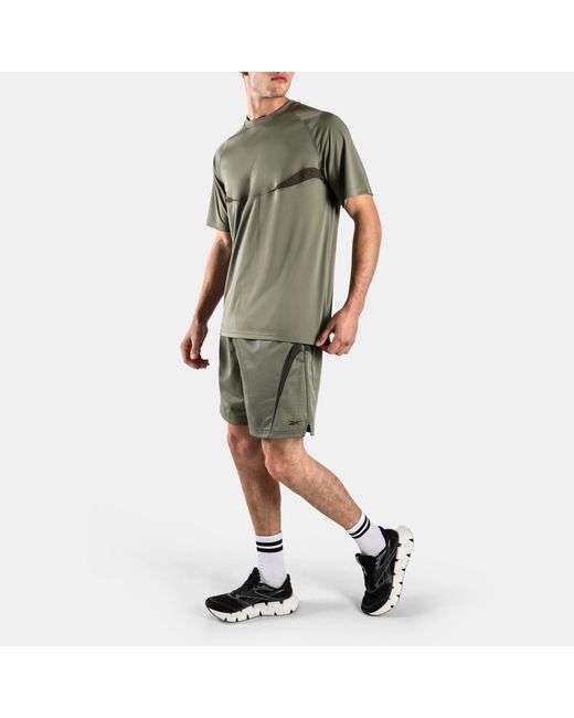 Reebok Green Rbk.Basketball Mesh Shorts
