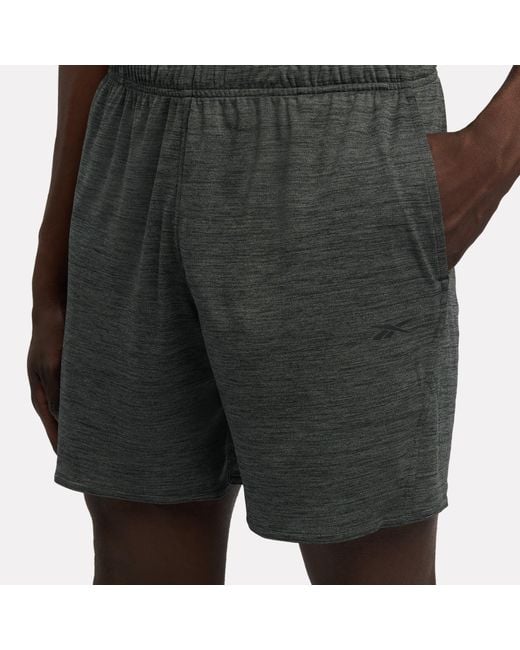 Reebok Black Id Train 9" Knit Shorts
