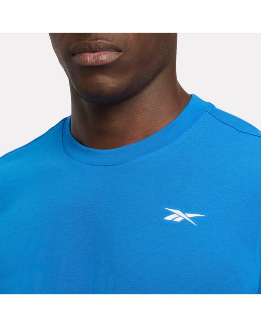 Reebok Blue Id Train Easy Fit T-Shirt