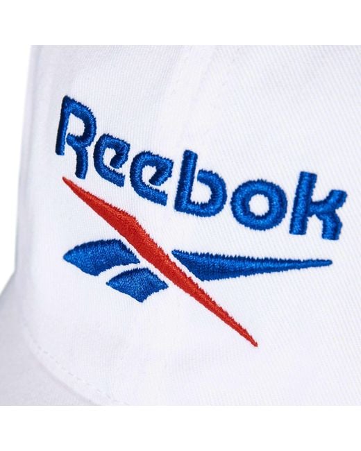 Reebok White Logo Cap