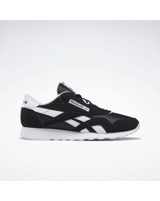 Reebok Black Classic Nylon Trainers