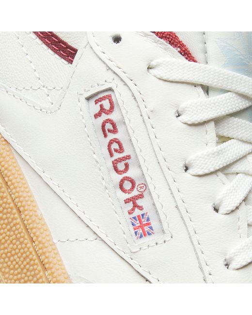 Reebok White Club C Golf Shoes