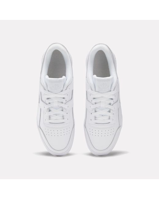 Reebok White Workout Plus Trainers
