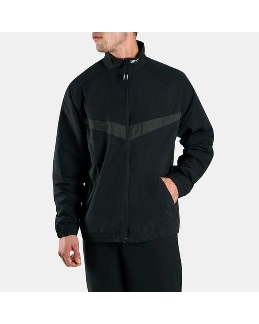 Reebok Black Rbk.Basketball Track Top