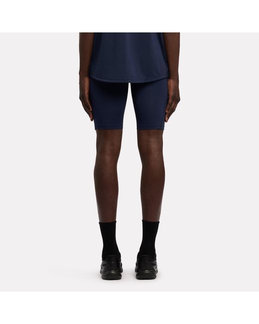 Reebok Blue Id Train Compression Shorts for men