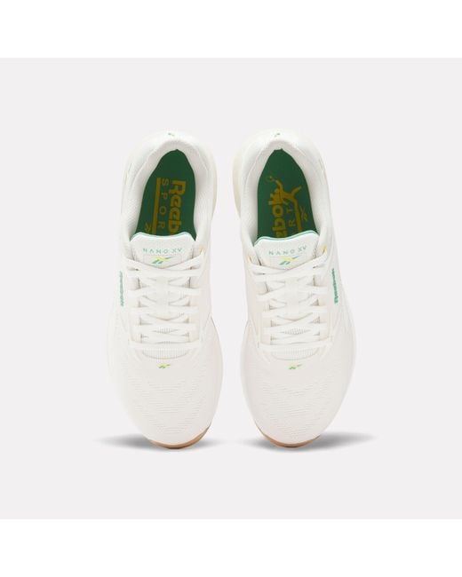 Reebok White Nano X5 Training Shoes