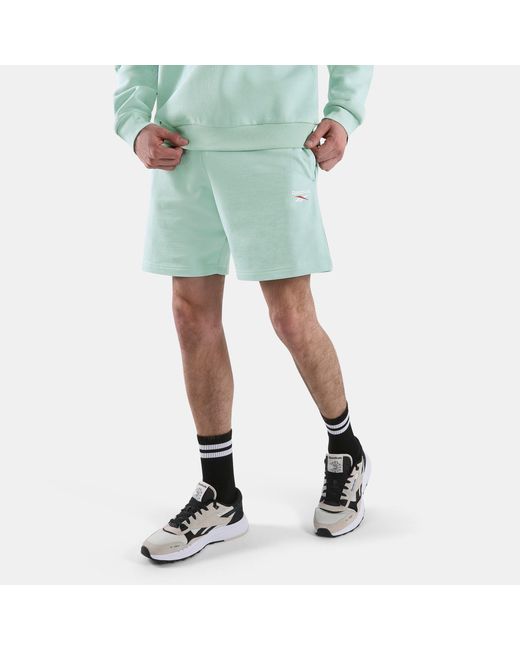 Reebok Green Id Small Logo Shorts for men