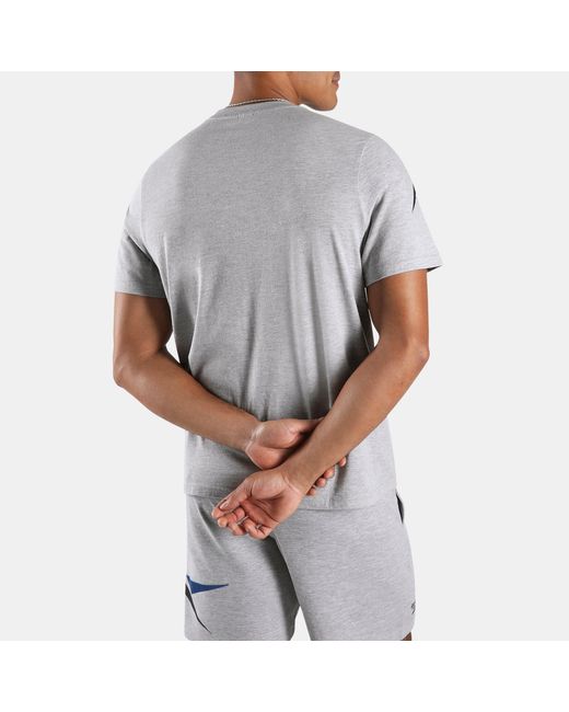 Reebok Gray Logo Placement T-Shirt