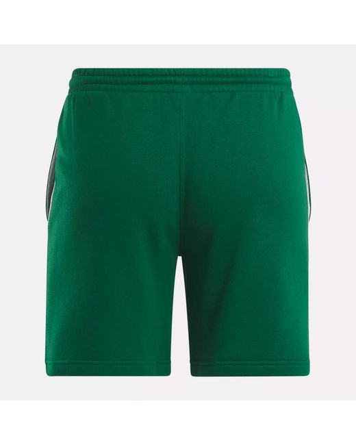 Reebok Green Sport Classics Shorts for men