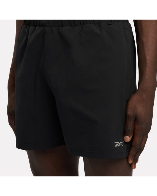 Reebok Black Id Train 5" Woven Shorts