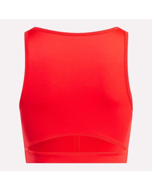 Reebok Red Core High-Impact Bra